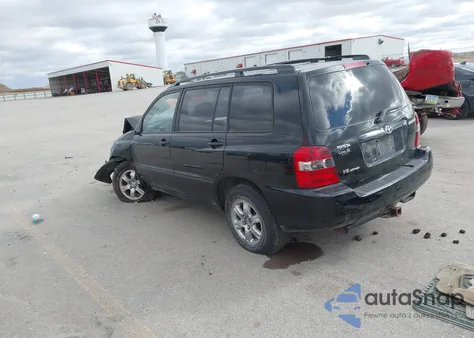2006 Toyota Highlander V6 z USA, uszkodzony, nr VIN JTEEP21AX60170052